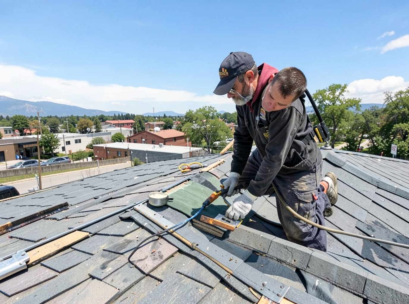 roof repair in Dacono, CO