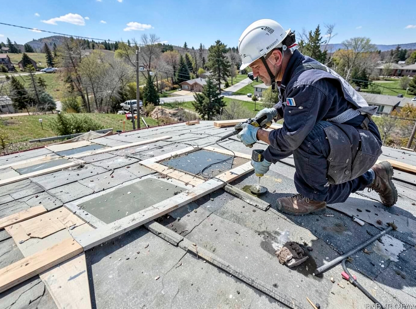 roof repair in Berthoud, CO